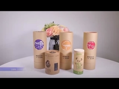 pudełko z tuby papierowej